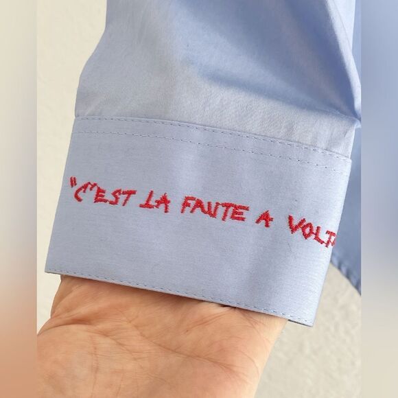 Zadig&Voltaire Sydney Oxford button down NWT - Picture 4 of 8